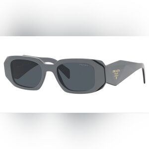 NEW AUTHENTIC Prada Symbole SPR17WS Dark Gray Sunglasses